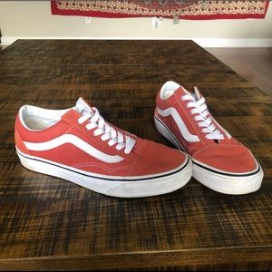 Vans burnt orange